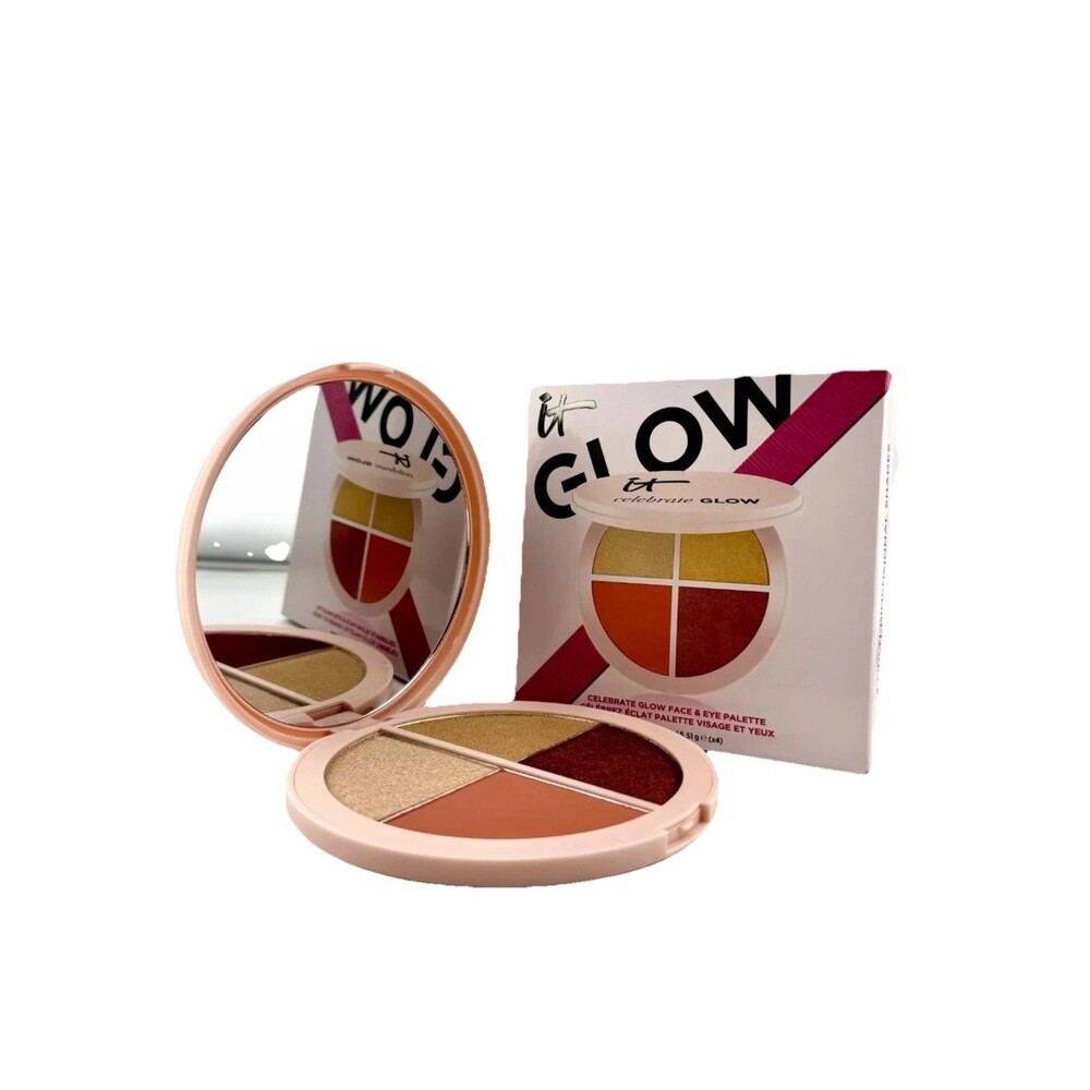 IT Celebrate Glow Face & Eye Makeup Palette New In Box